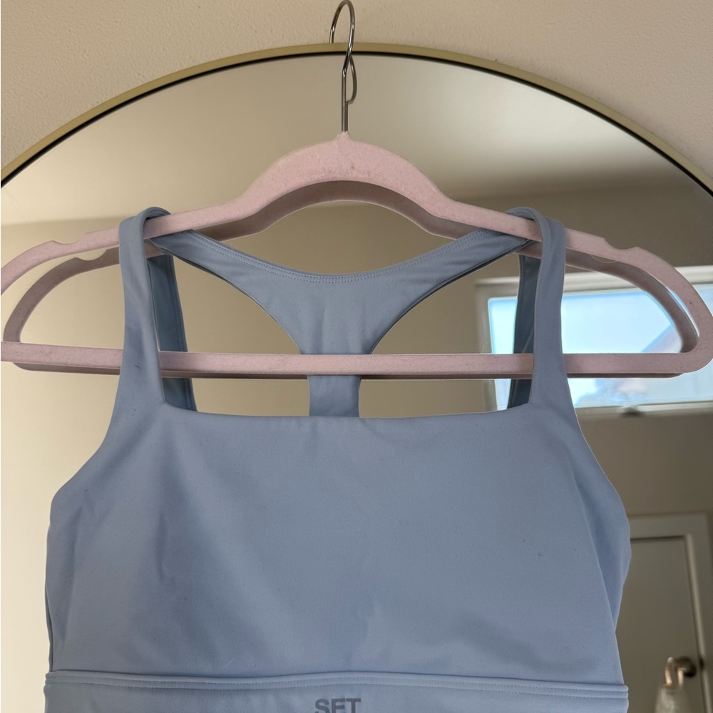 SET Active Light Blue Women's Top